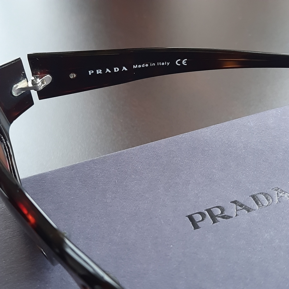 AUTHENTIC Prada Sunglasses Tortoise 100% UVA / UVB Protection - Picture 5 of 9